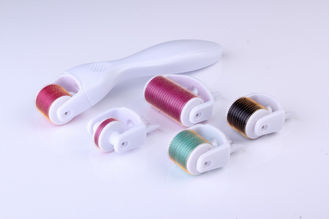 Trung Quốc LED 540 Needles Derma Rolling System , Golden Titanium Alloy Needle Derma Skin Roller nhà cung cấp